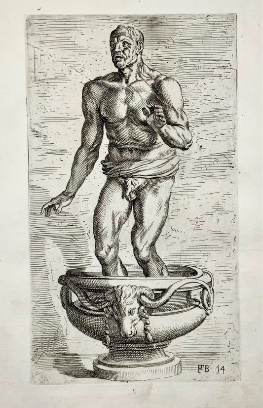 1638 Seneca moriens, Perrier le Bourgignon (b1590), Master Engraving