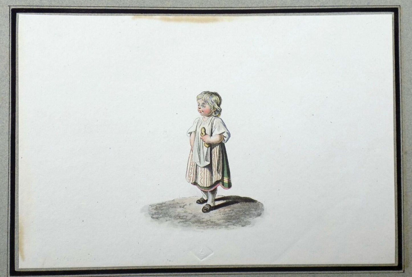 1816 Gottfried Mind (b1768), Juvenalia, Children at Play, 12 aquatints hand coloured