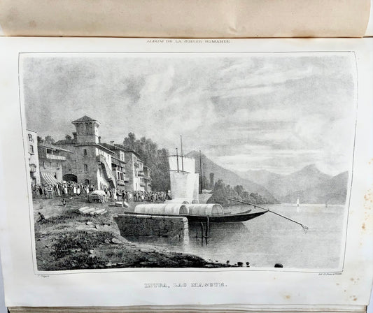 1843-4 [Périodique] Album de la Suisse Romande, 46 planches fines, Suisse, livre