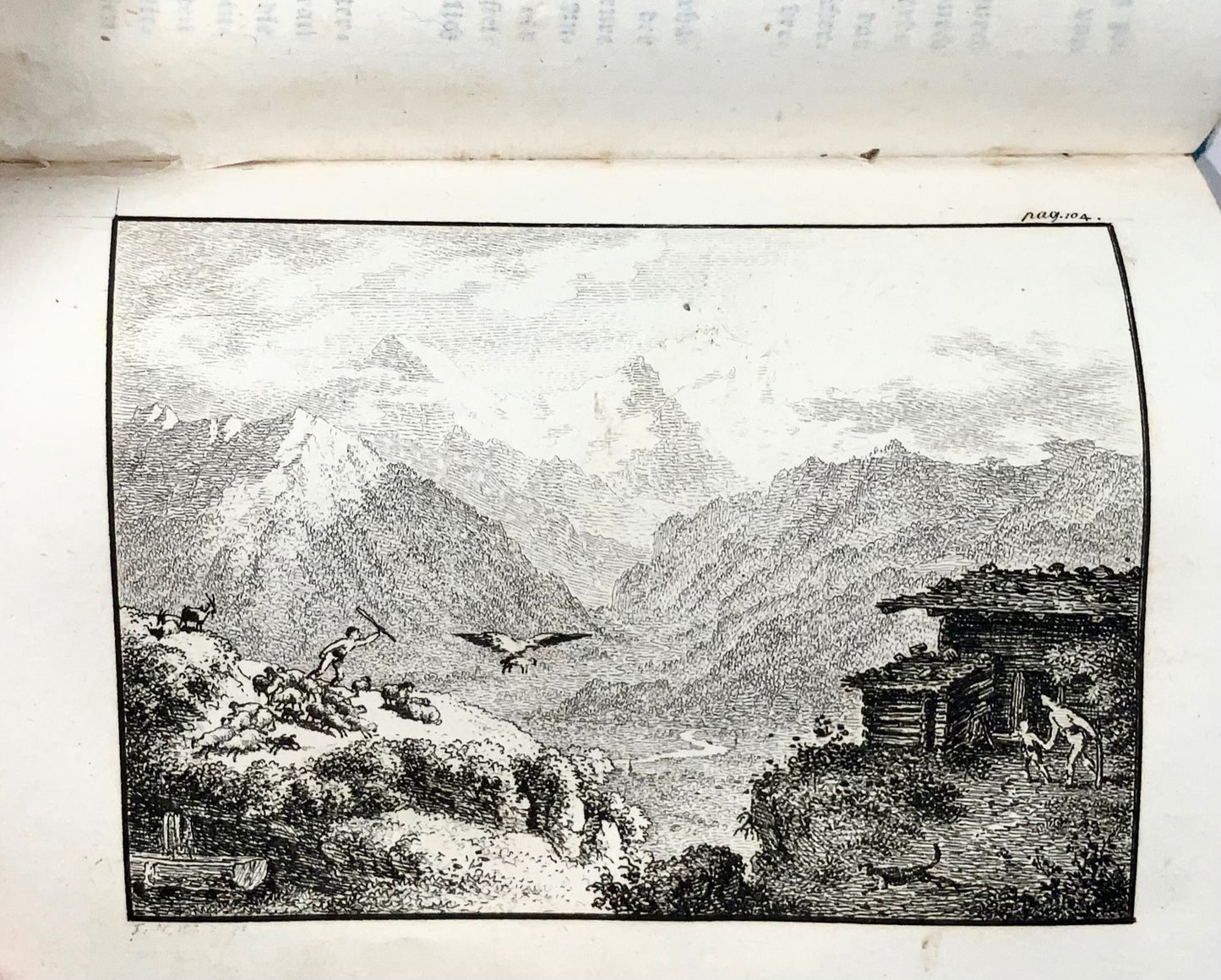 1811 Robinsonade, Almanach, Alpenrosen, Kuhn, Meisner, Wyss, 6 planches, 2 notations musicales, littérature, Suisse