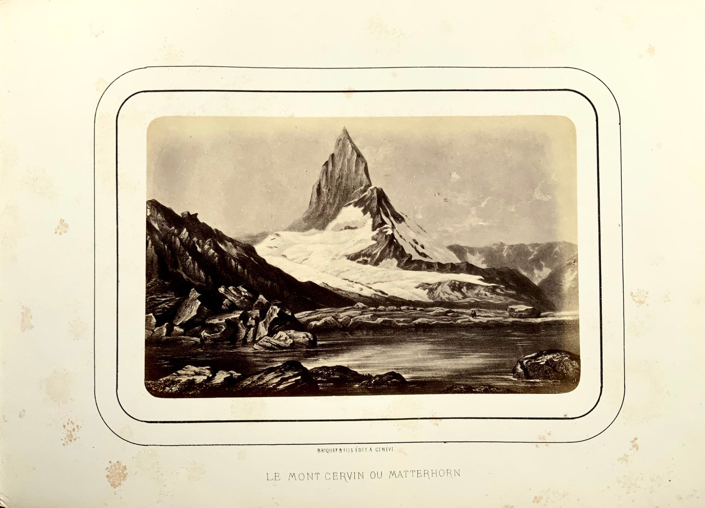 1865c. Switzerland [Briquet et fils, Geneva] Album photographique de la Suisse