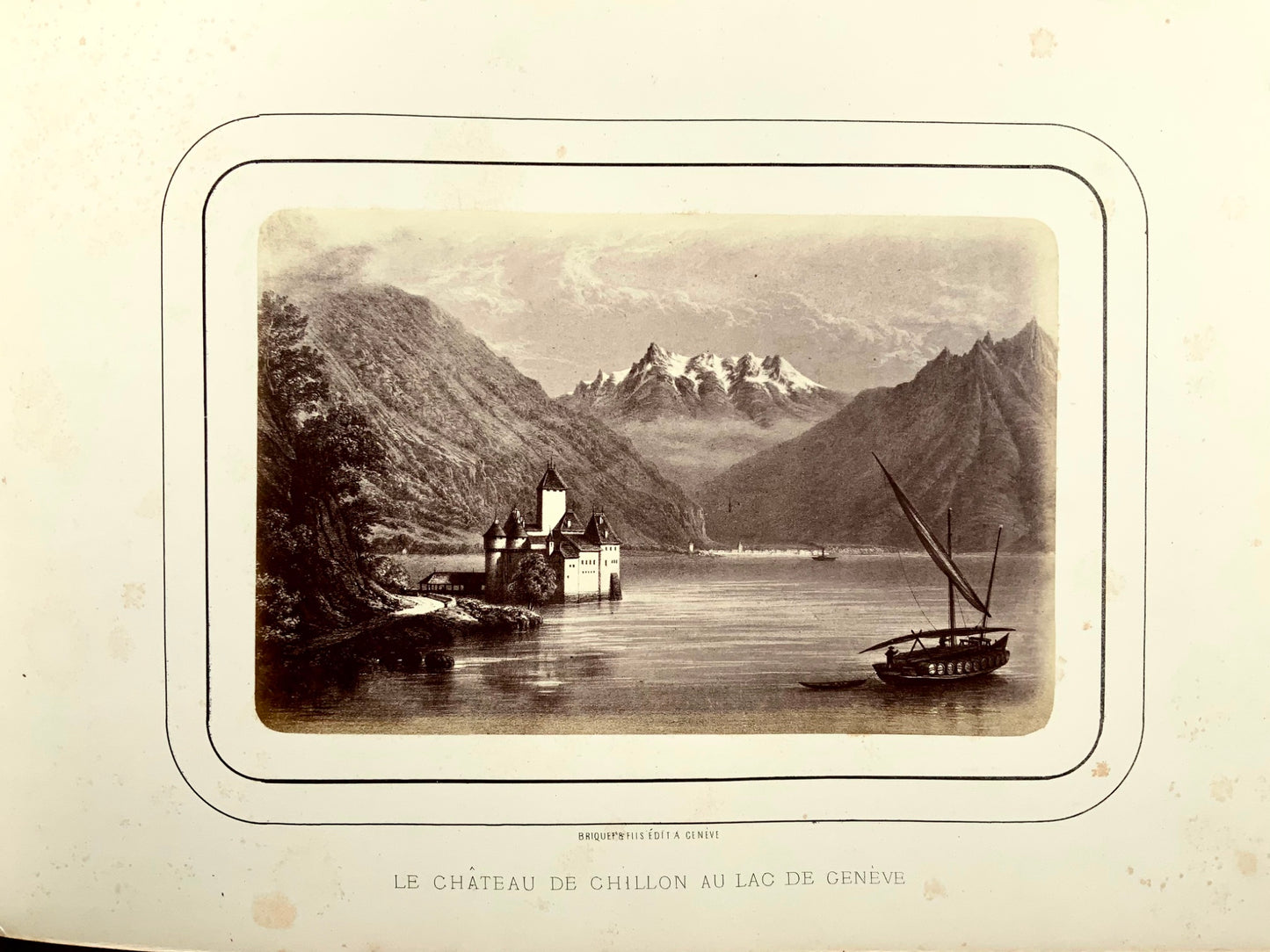 1865c. Switzerland [Briquet et fils, Geneva] Album photographique de la Suisse